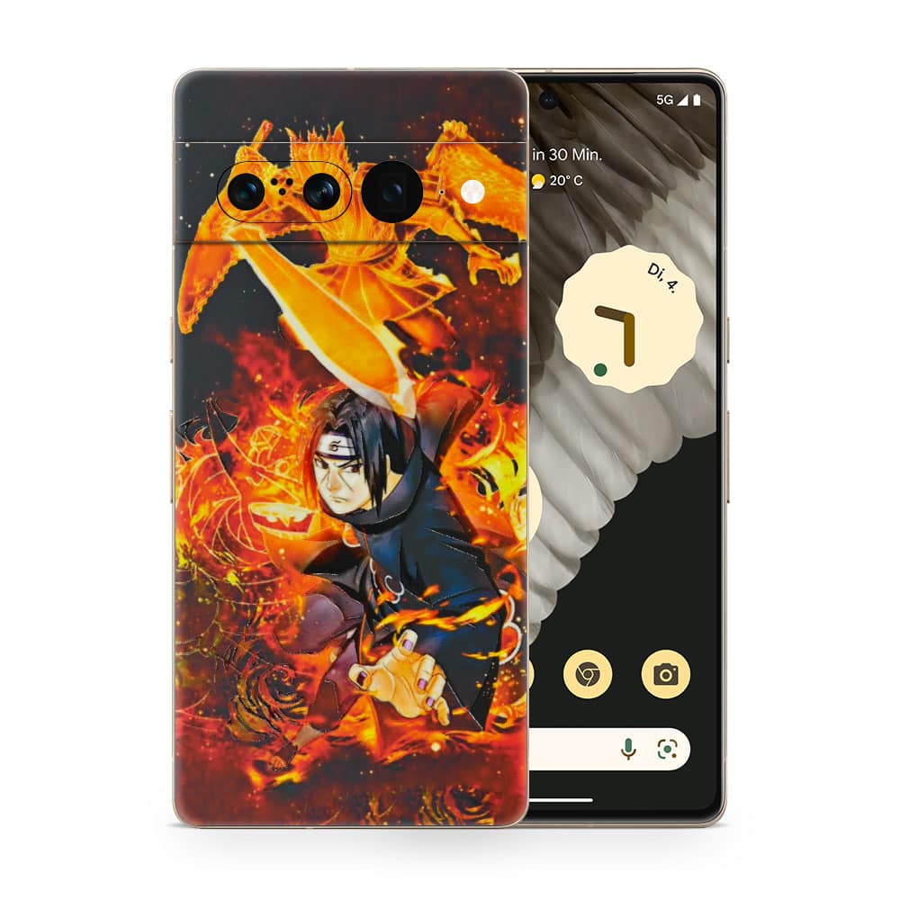 Pixel 7 pro itachi 3d skin wrapitskin