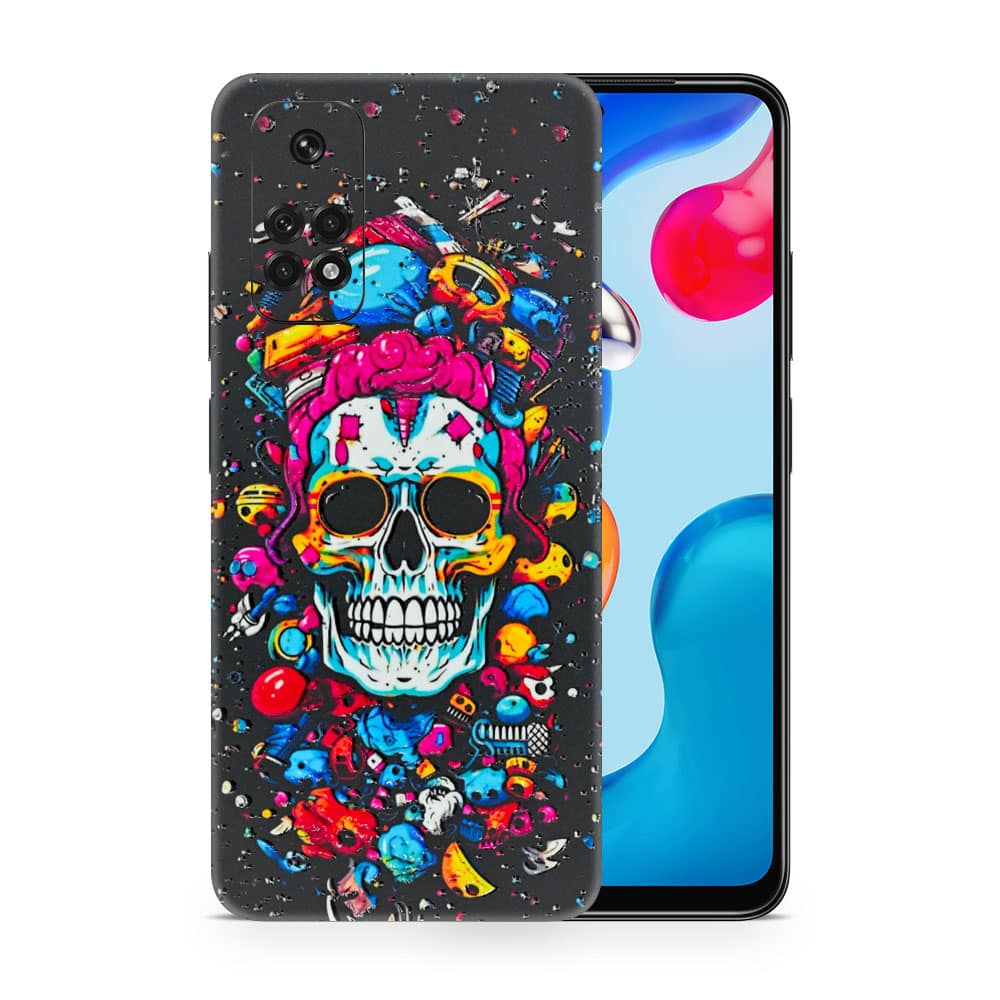 Redmi note 11 skull 3d skin wrapitskin