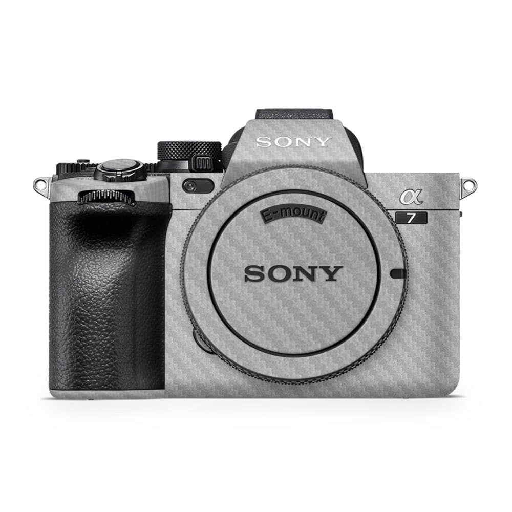 Sony alpha a7 iv carbon fiber gray skin wrapitskin