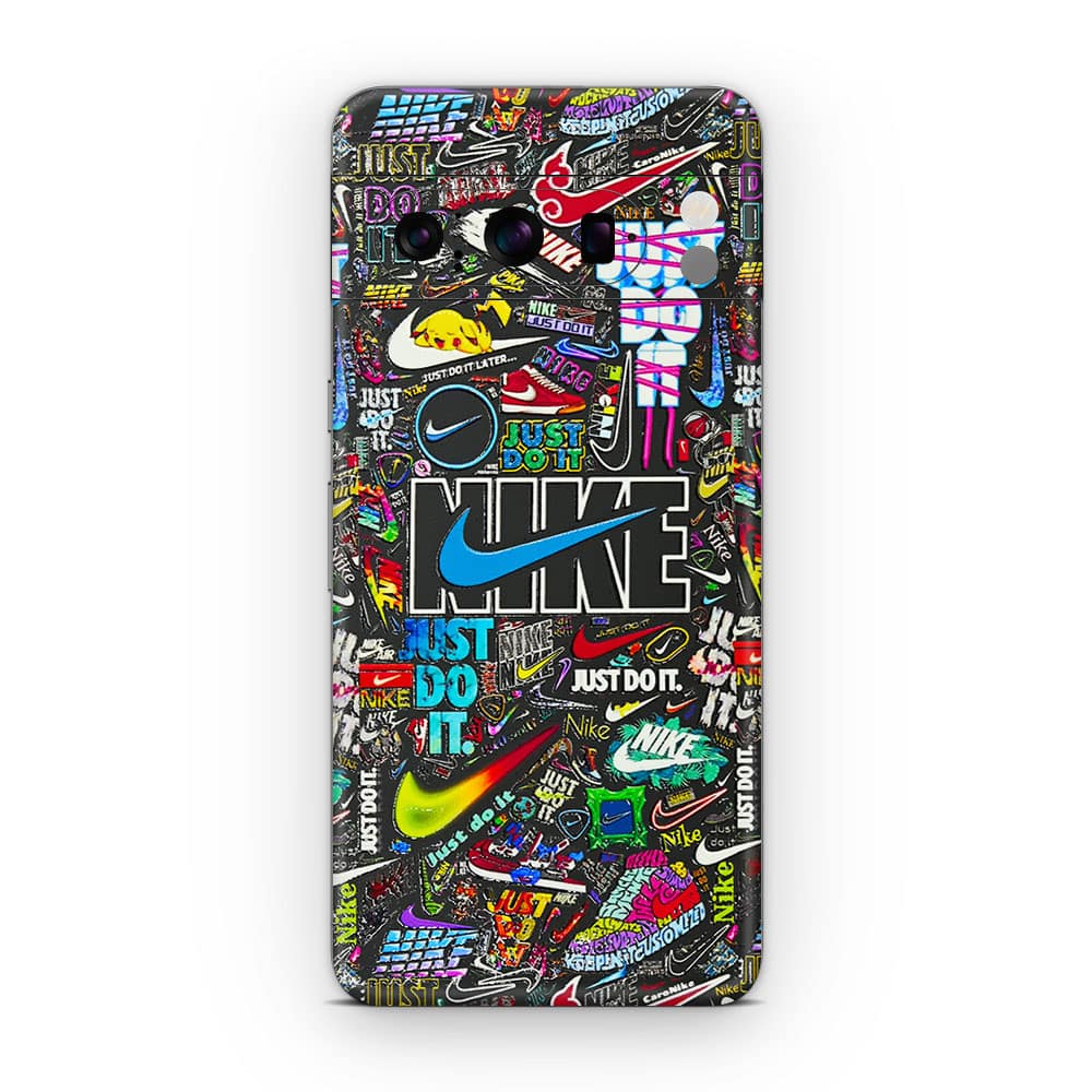 Pixel 8 pro nike logos 3d skin wrapitskin