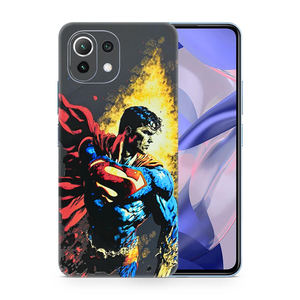Mi 11 lite superman comic 3d skin wrapitskin