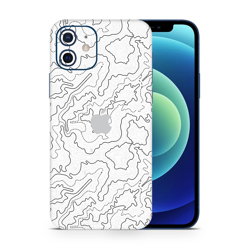 Iphone 12 carbon contour series wrapitskin