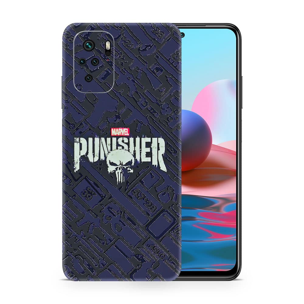 Redmi note 10s punisher 3d skin wrapitskin