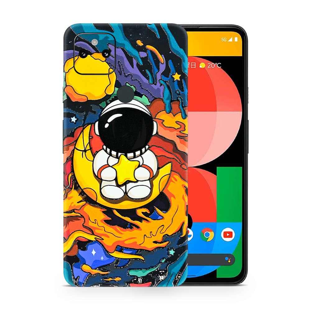 Pixel 5a 5g astronaut 3d skin wrapitskin