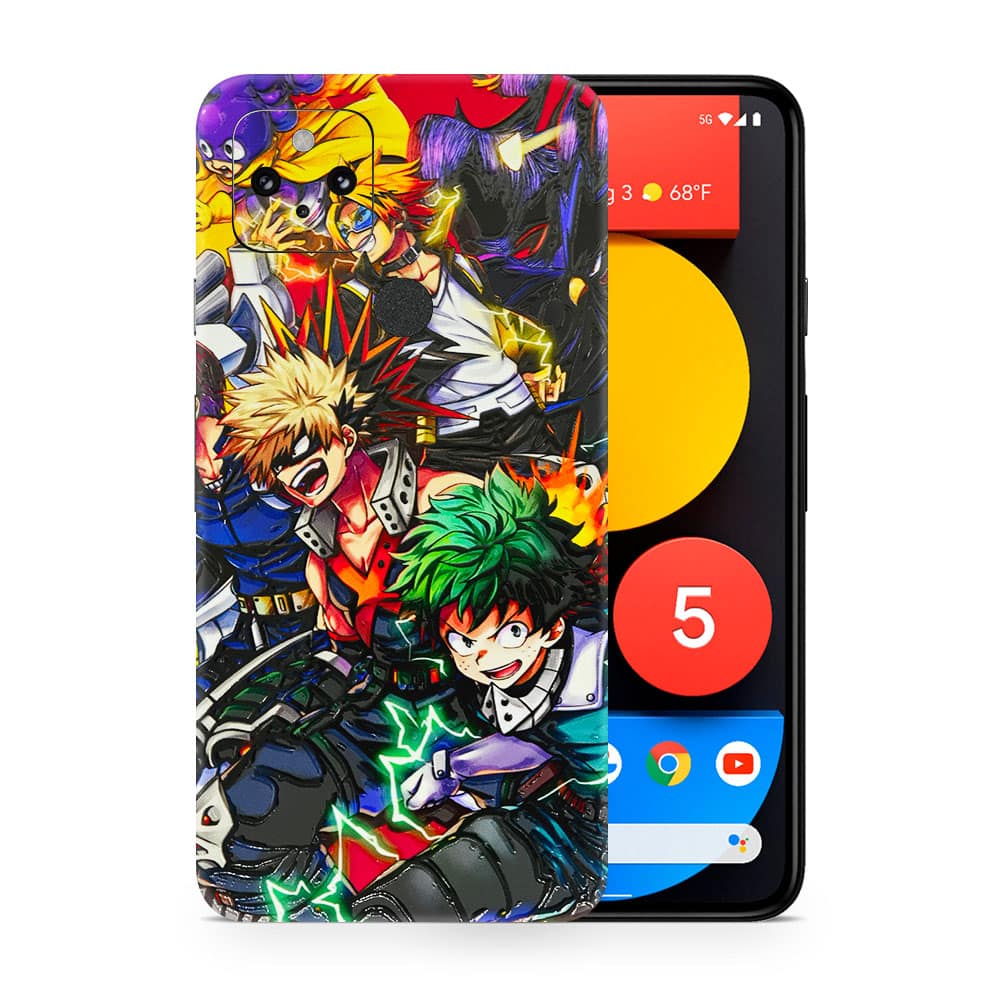 Pixel 5 my hero 3d skin wrapitskin