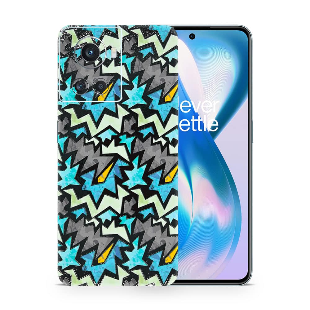 Oneplus 10r graffiti harmony 3d skin wrapitskin