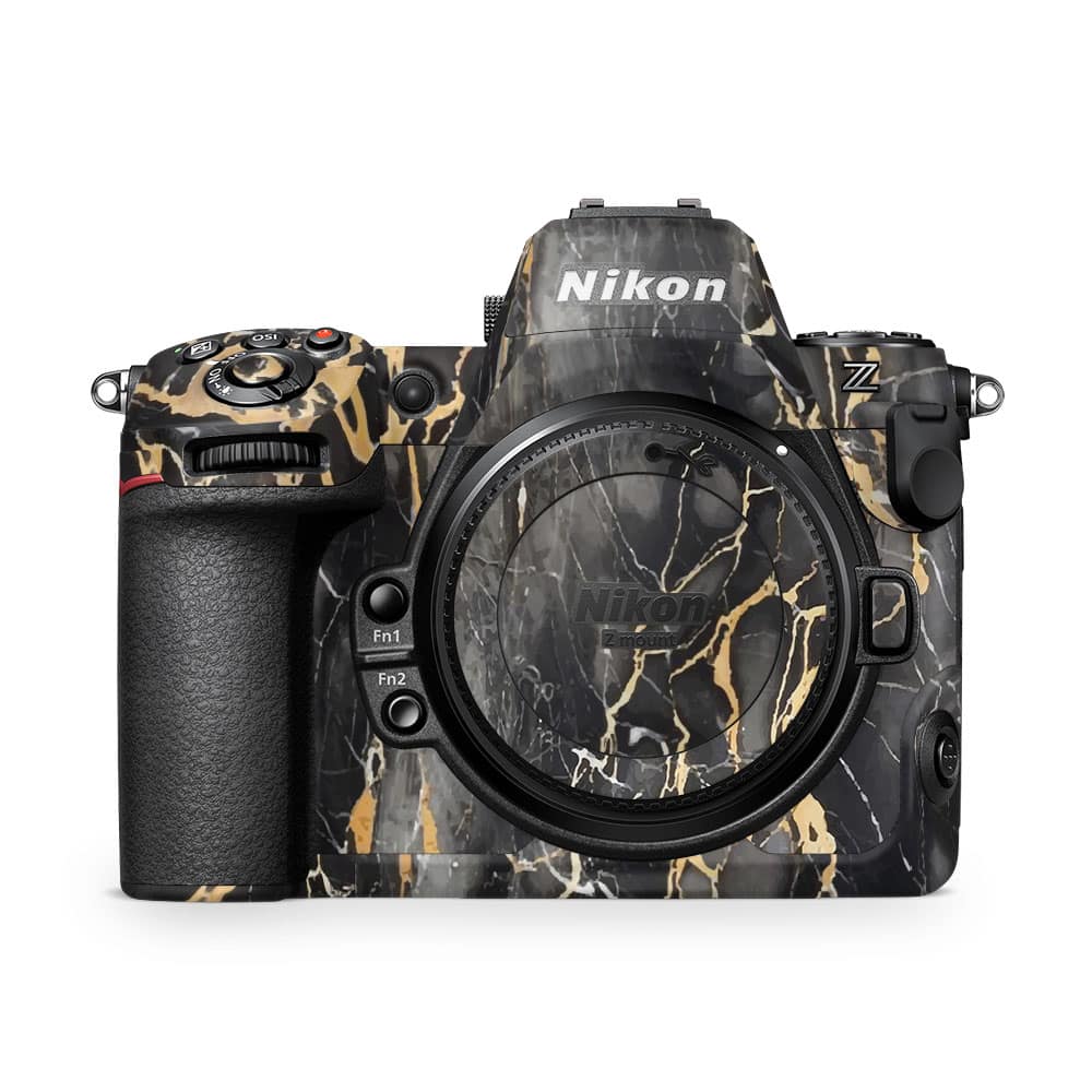 Nikon z8 mirrorless black gold fusion art skin wrapitskin
