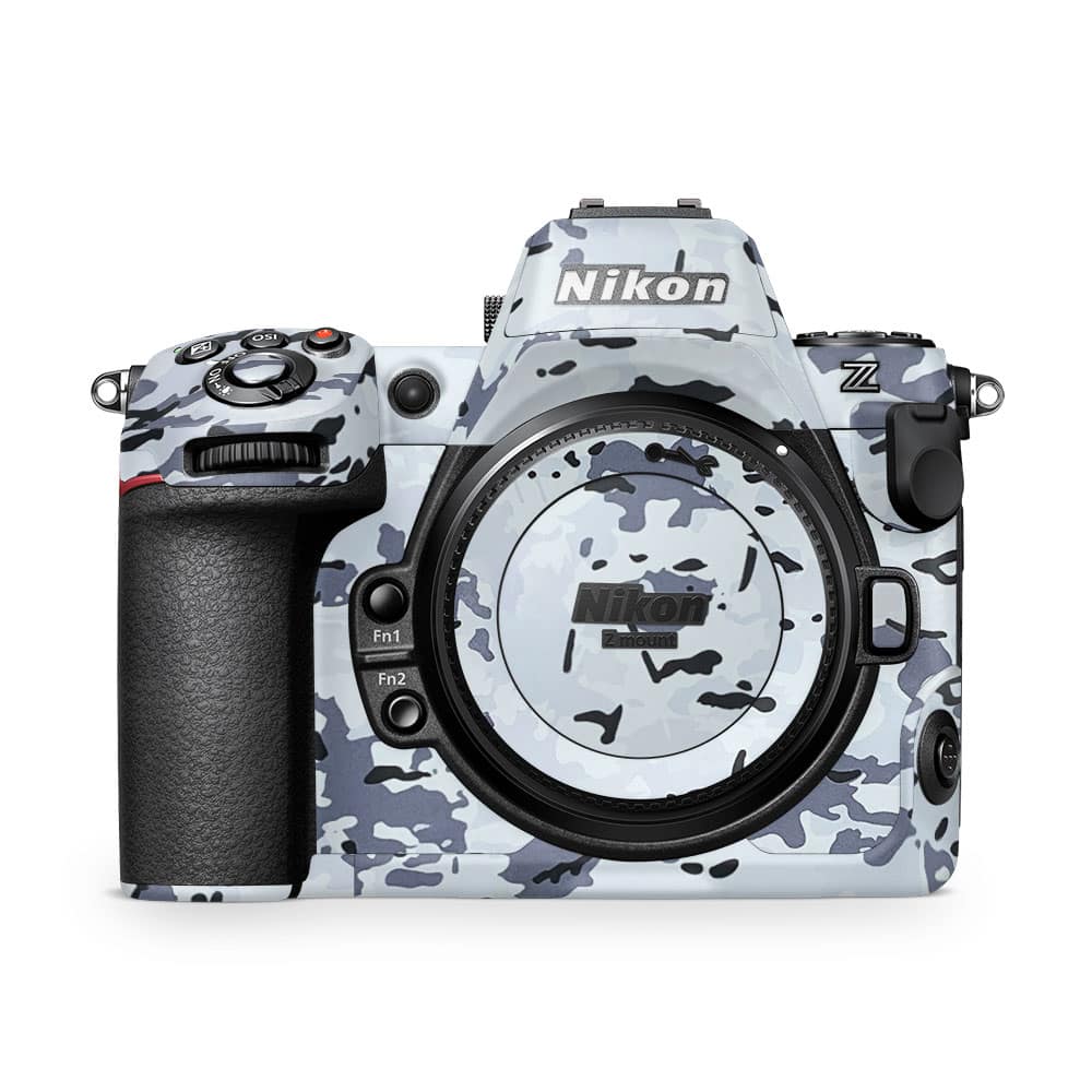 Nikon z8 mirrorless white camo skin wrapitskin