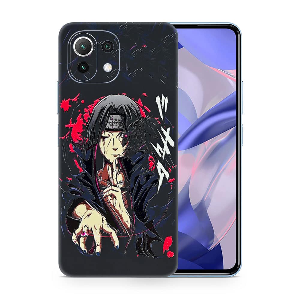 Mi 11 lite itachi uchiha 3d skin wrapitskin