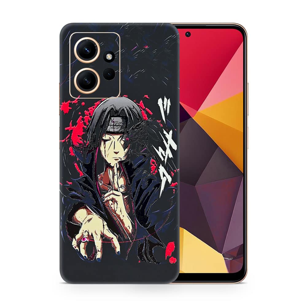 Redmi note 12 4g itachi uchiha 3d skin wrapitskin