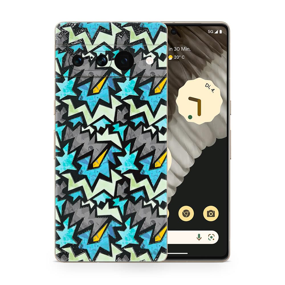 Pixel 7 pro graffiti harmony 3d skin wrapitskin