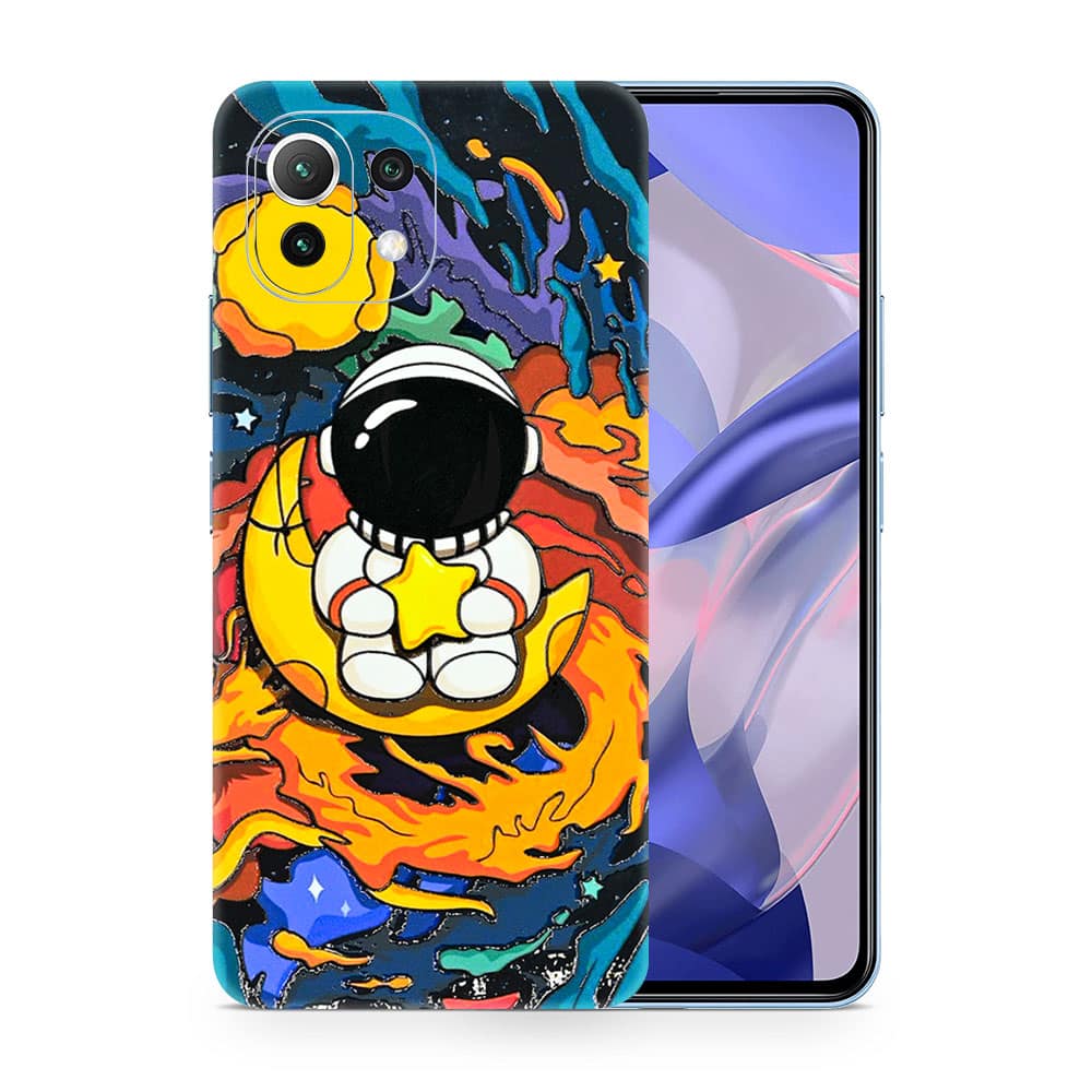Mi 11 lite astronaut 3d skin wrapitskin
