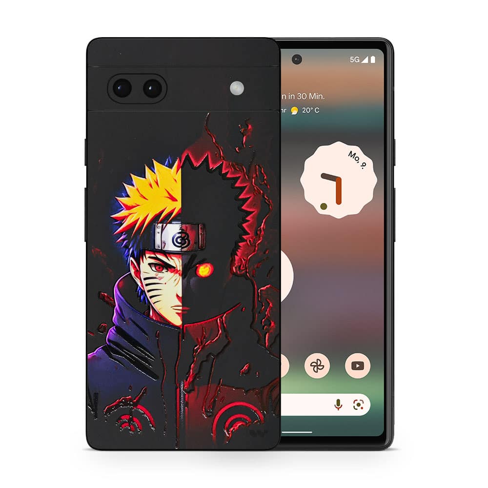 Pixel 6a naruto 3d skin wrapitskin