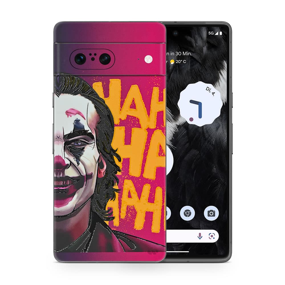 Pixel 7 joker 3d skin wrapitskin