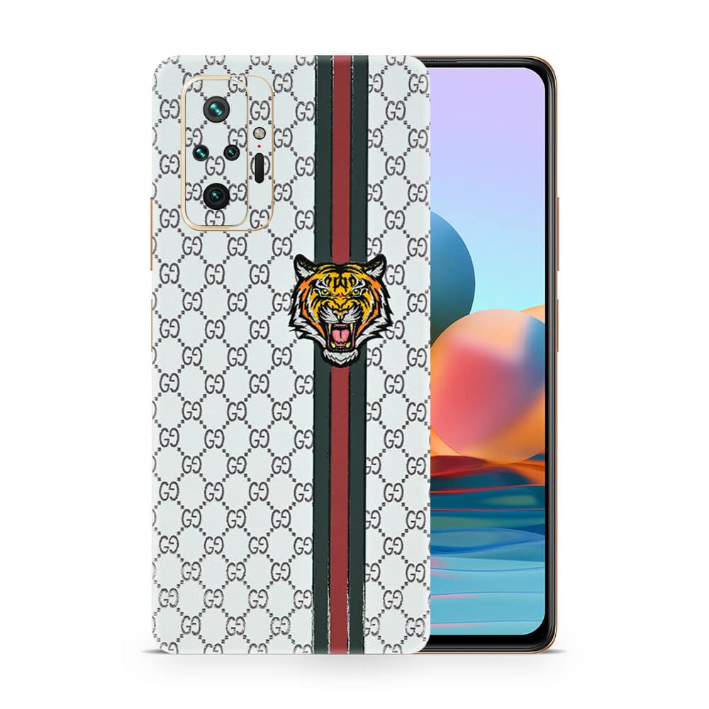 Redmi note 10 pro gucci tiger 3d skin wrapitskin