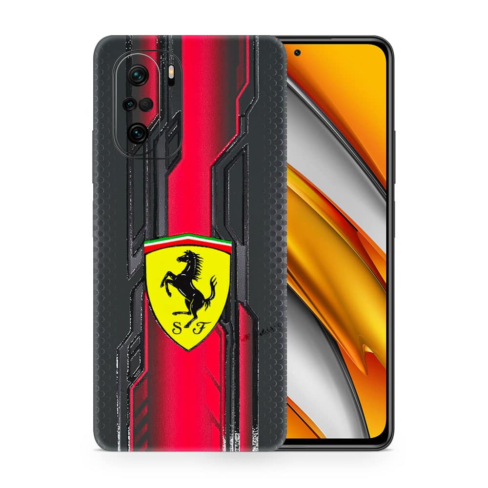 Poco f3 ferrari's legacy 3d skin wrapitskin