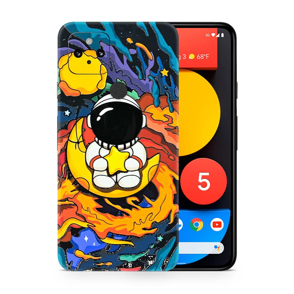 Pixel 5 astronaut 3d skin wrapitskin
