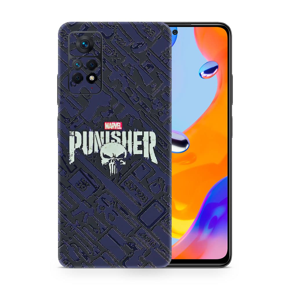 Redmi note 11 pro punisher 3d skin wrapitskin