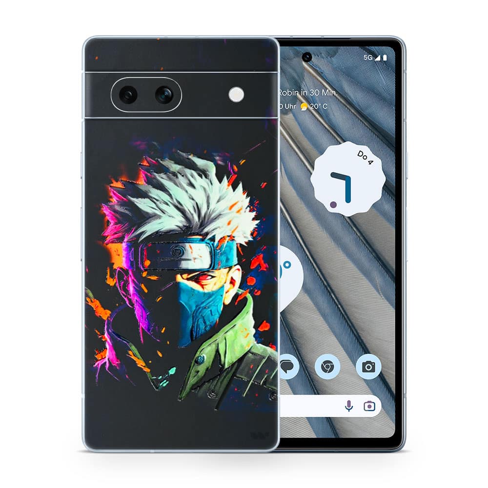 Pixel 7a the masked man 3d skin wrapitskin