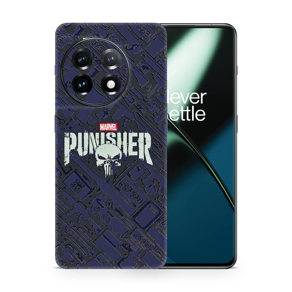 Oneplus 11 punisher 3d skin wrapitskin