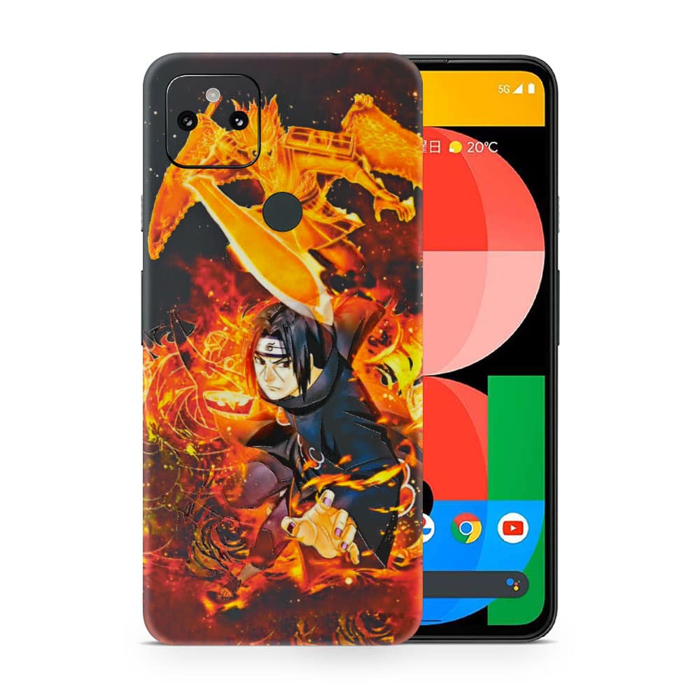 Pixel 5a 5g itachi 3d skin wrapitskin