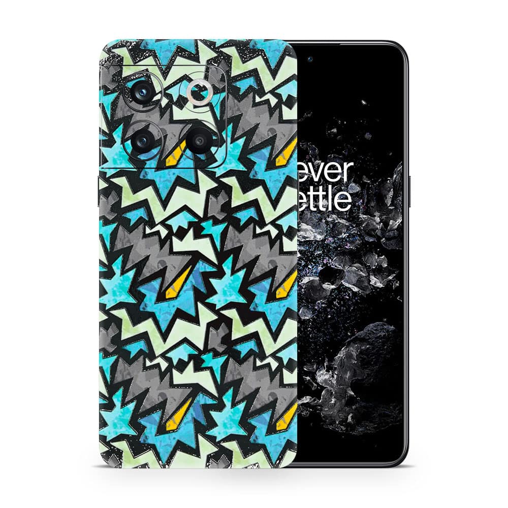 Oneplus 10t graffiti harmony 3d skin wrapitskin