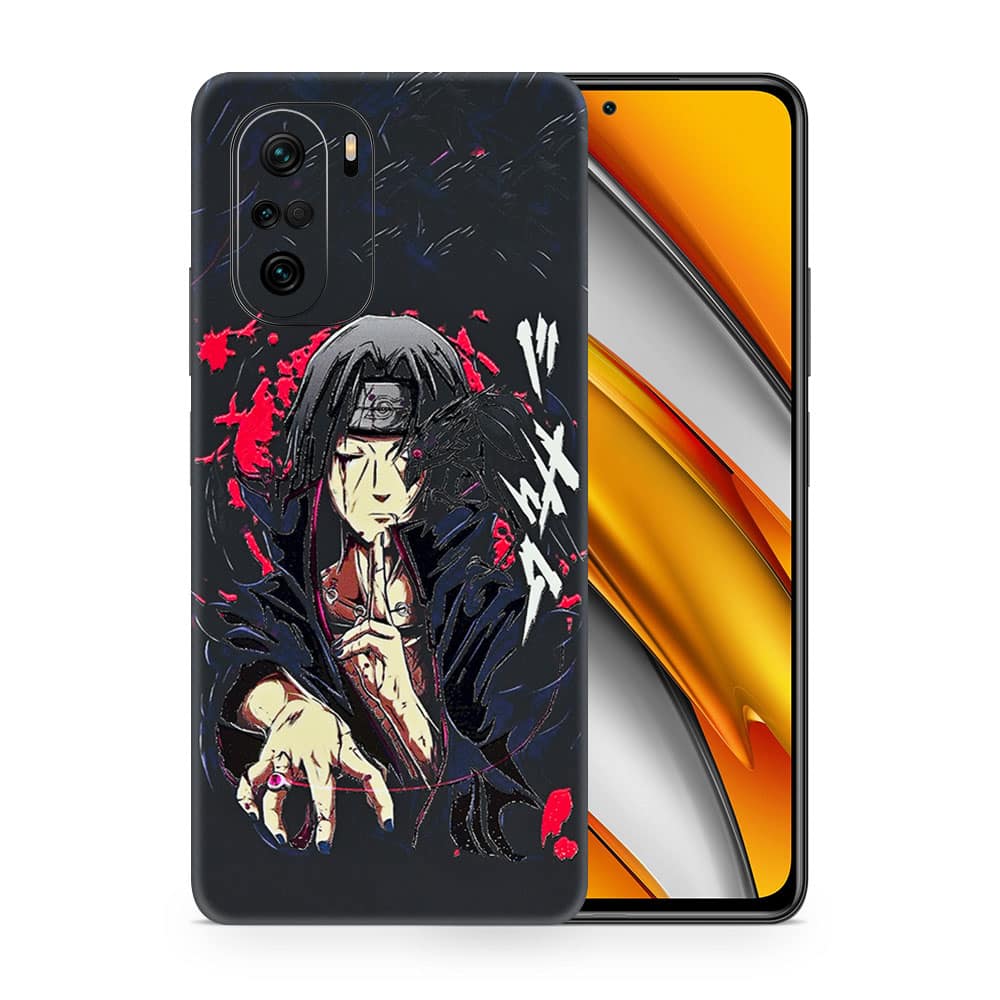 Poco f3 itachi uchiha 3d skin wrapitskin