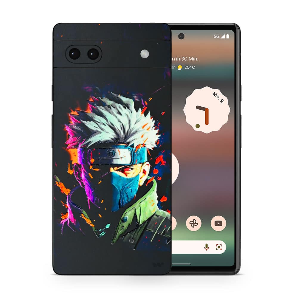 Pixel 6a the masked man 3d skin wrapitskin