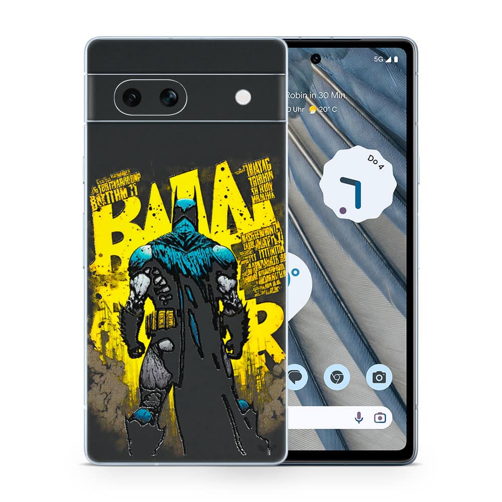 Pixel 7a batman 3d skin wrapitskin