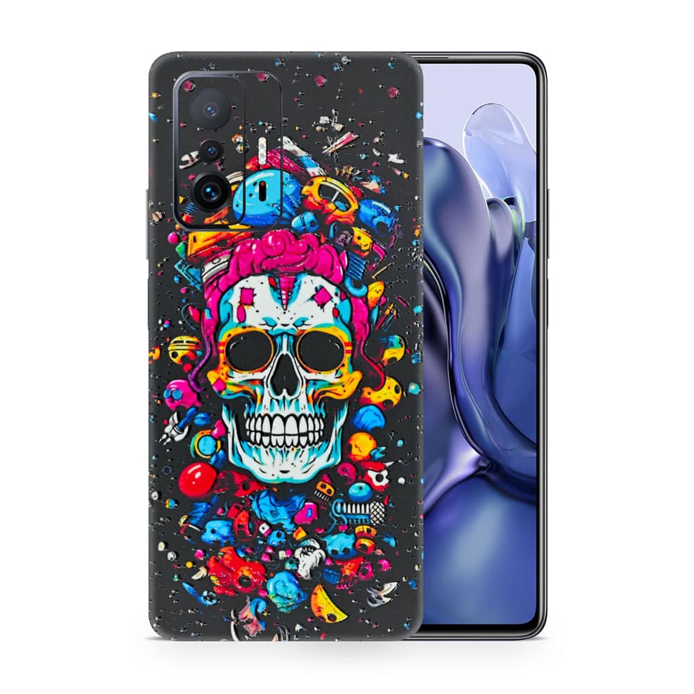 Xiaomi 11t pro skull 3d skin wrapitskin