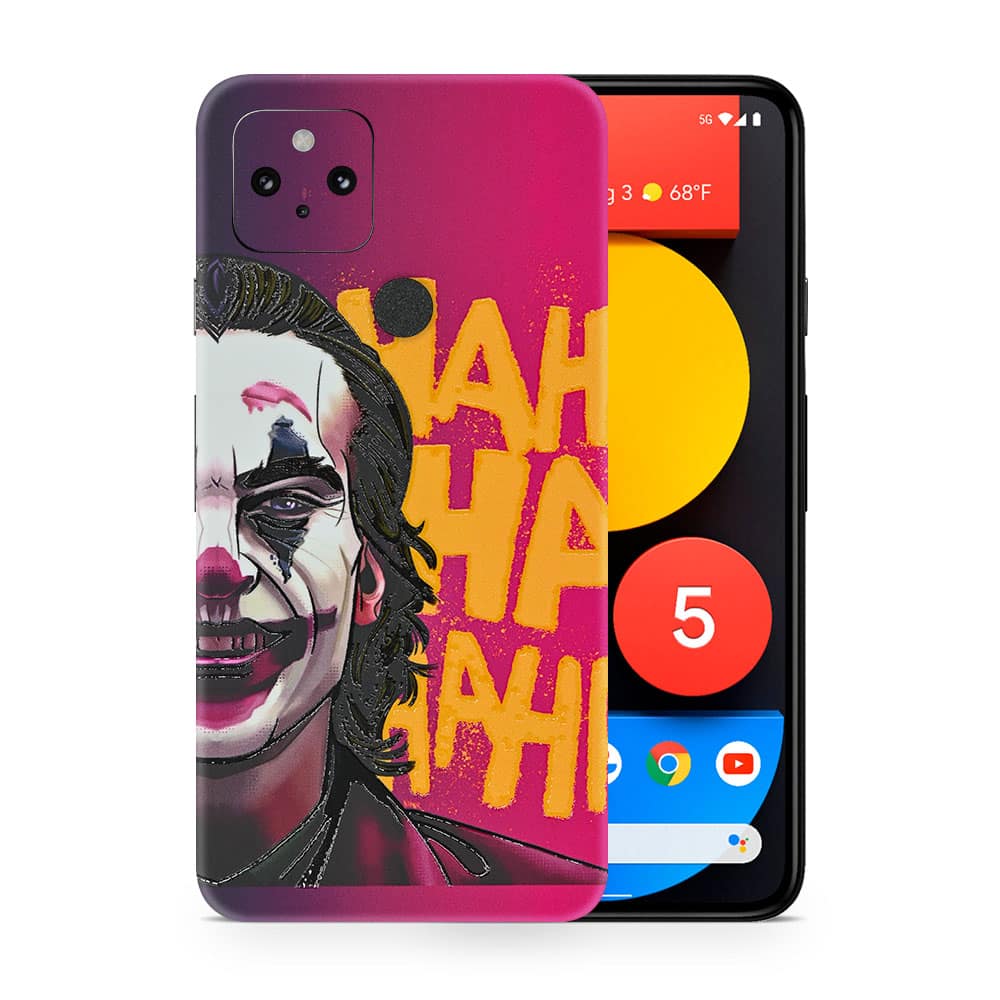 Pixel 5 joker 3d skin wrapitskin
