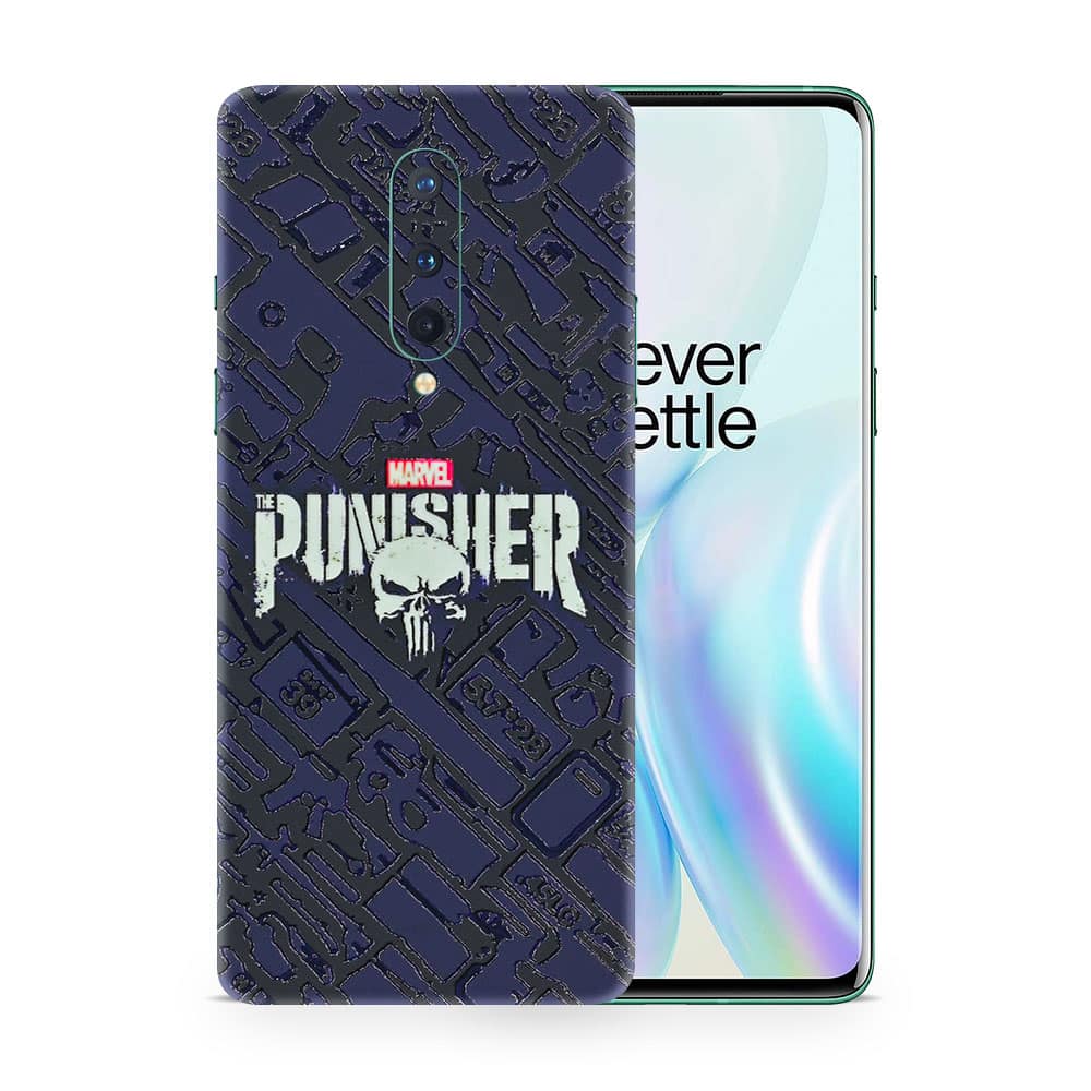 Oneplus 8 punisher 3d skin wrapitskin