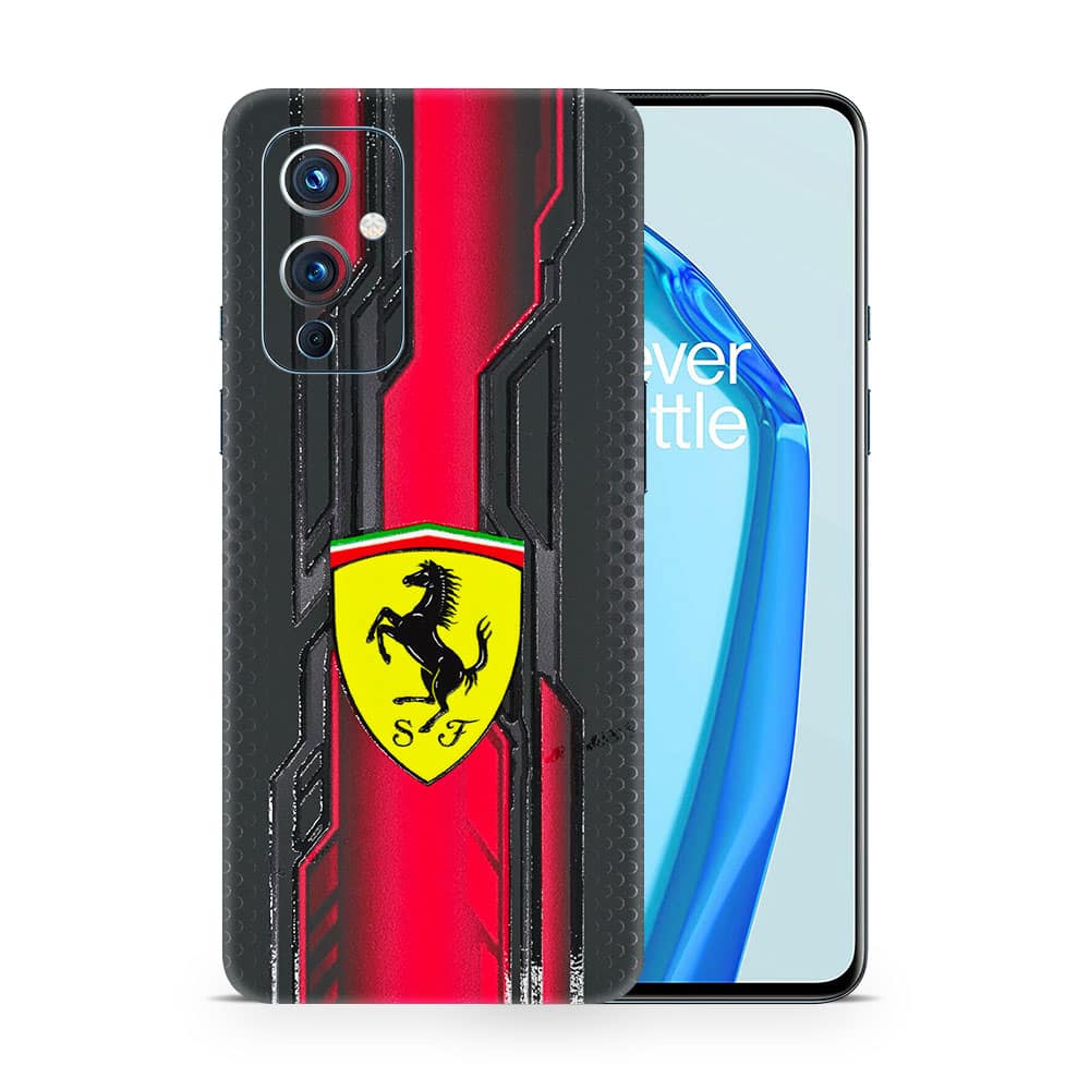 Oneplus 9 ferrari's legacy 3d skin wrapitskin