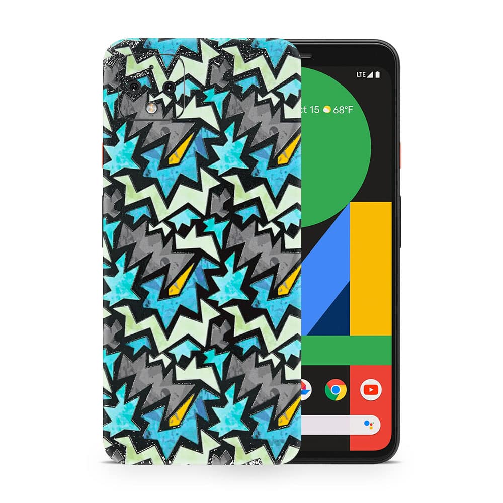 Pixel 4 graffiti harmony 3d skin wrapitskin