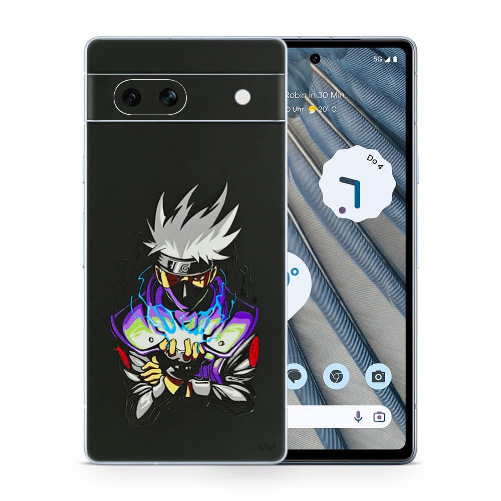 Pixel 7a kakashi 3d skin wrapitskin