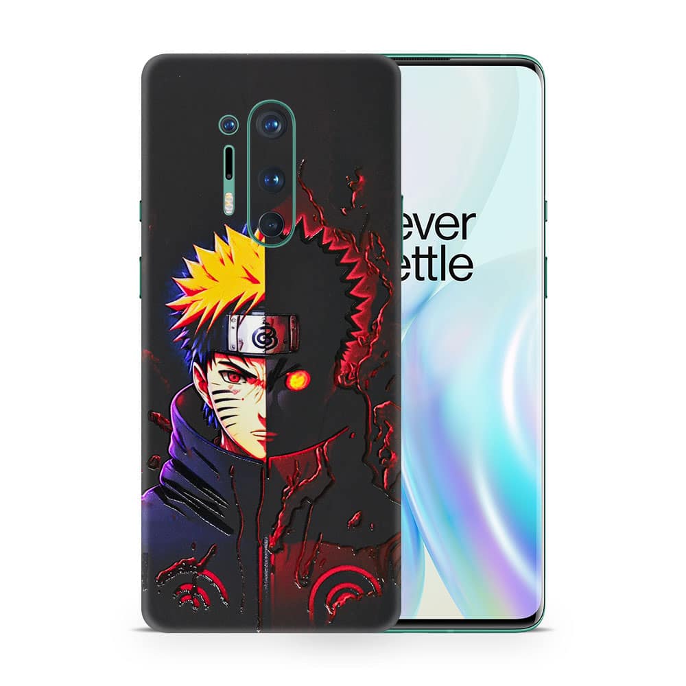Oneplus 8 pro naruto 3d skin wrapitskin