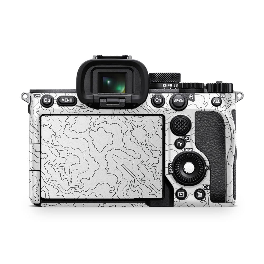 Sony alpha a7 iv camera contour white skin | wrapitskin