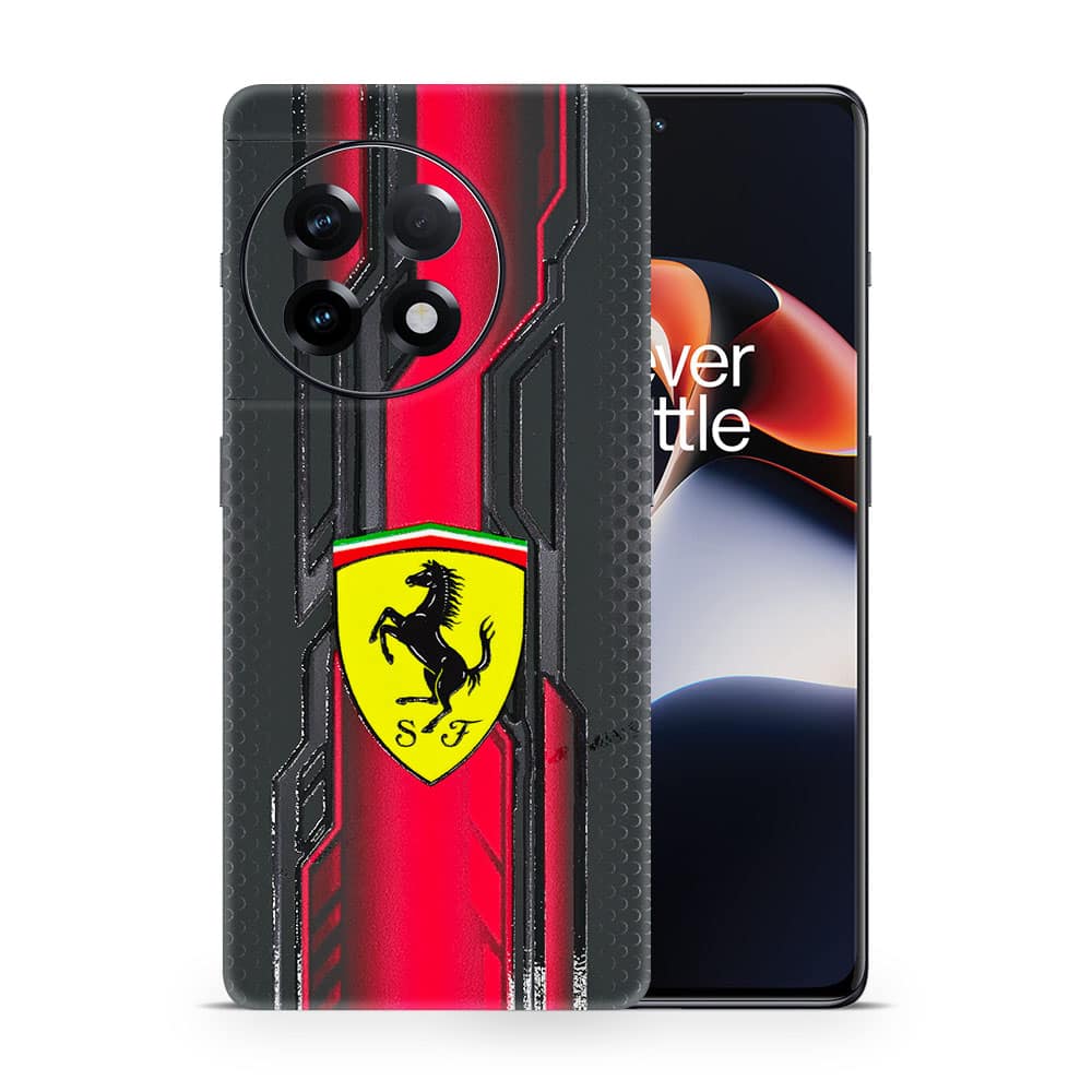 Oneplus 11r ferrari's legacy 3d skin wrapitskin