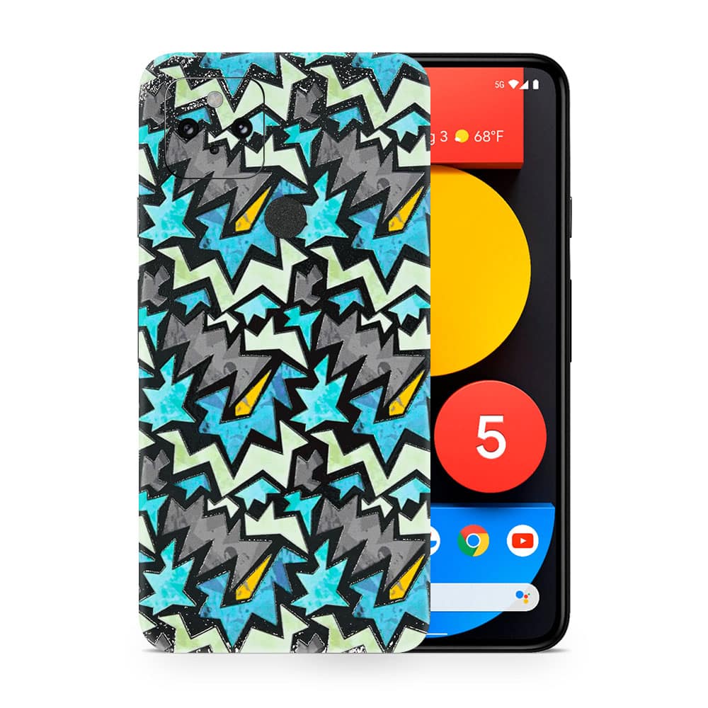 Pixel 5 graffiti harmony 3d skin wrapitskin