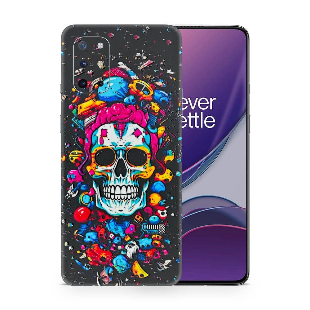 Oneplus 8t skull 3d skin wrapitskin