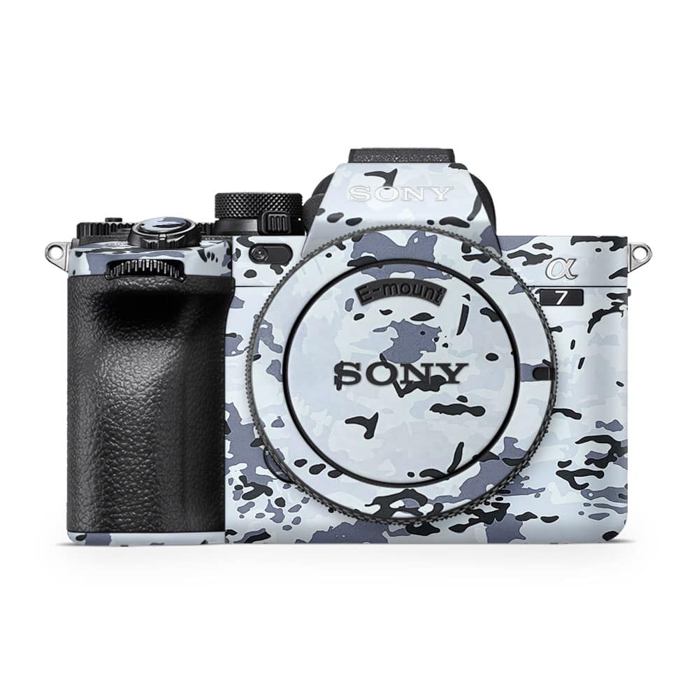 Sony alpha a7 iv white camo skin wrapitskin