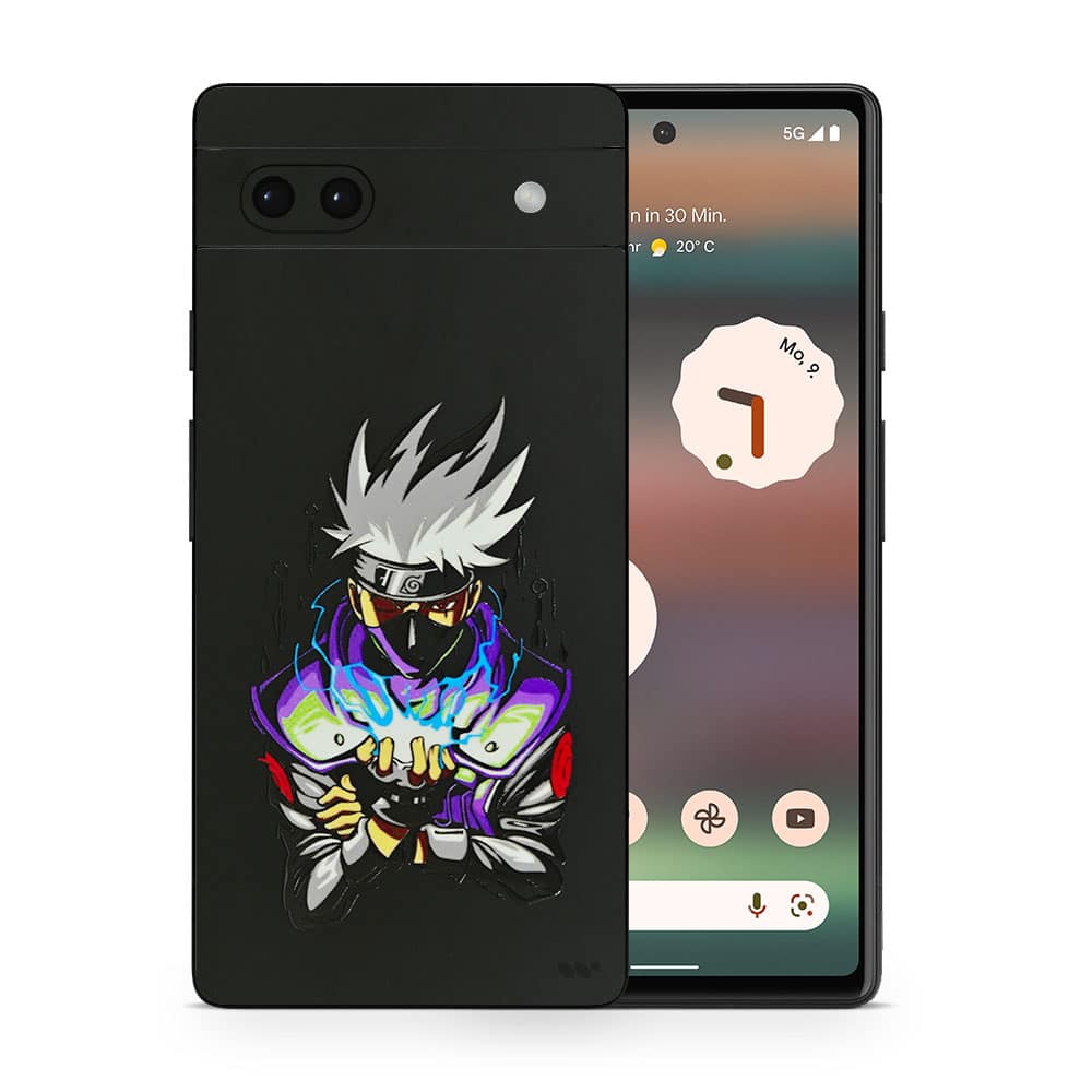 Pixel 6a kakashi 3d skin wrapitskin