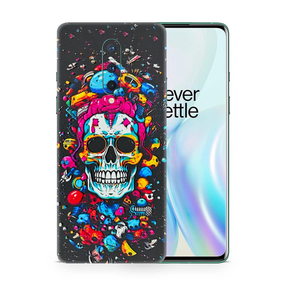 Oneplus 8 skull 3d skin wrapitskin