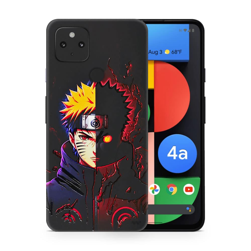 Pixel 4a 5g naruto 3d skin wrapitskin