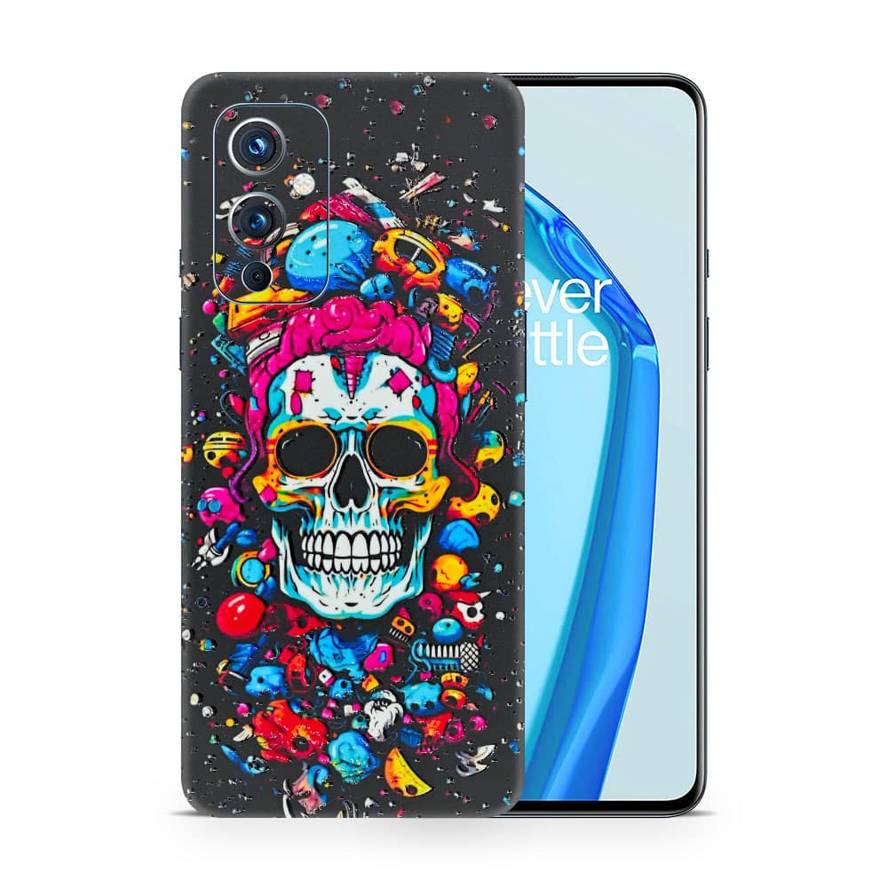 Oneplus 9 skull 3d skin wrapitskin