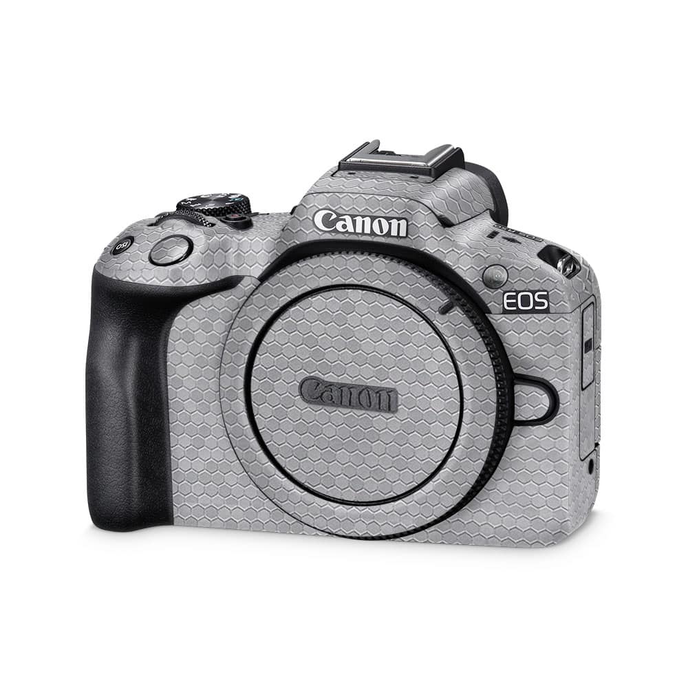 Canon eos r50 honeycomb silver skin wrapitskin