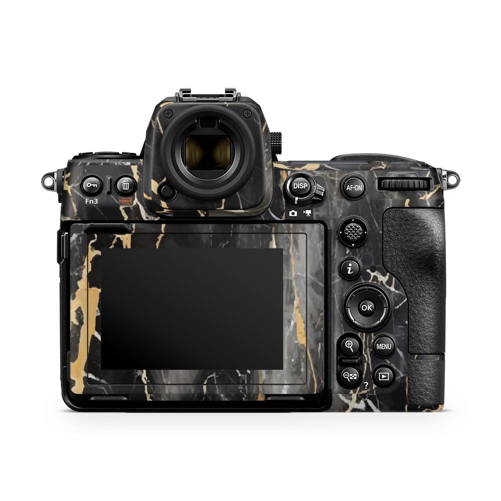 Nikon z8 mirrorless camera black gold fusion art skin | wrapitskin
