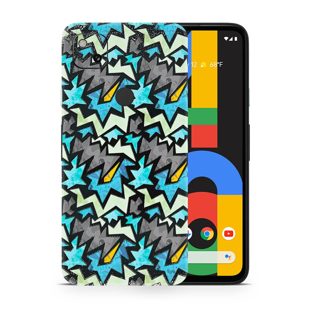 Pixel 4a graffiti harmony 3d skin wrapitskin