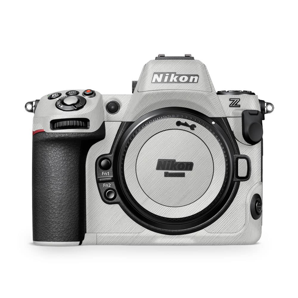 Nikon z8 mirrorless cross metal white skin wrapitskin