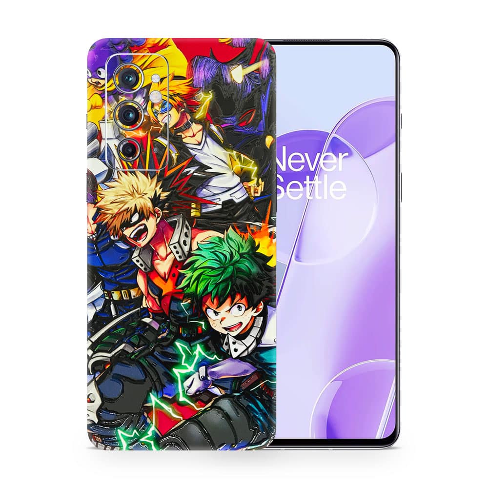 Oneplus 9rt my hero 3d skin wrapitskin